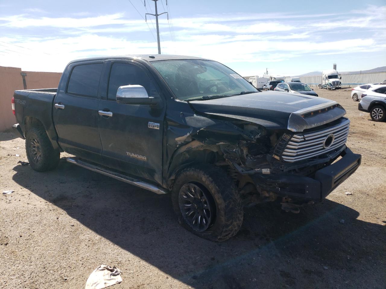 2014 Toyota Tundra VIN 5TFHW5F16EX333011 Copart auction photo, front end damage thumbnail 4