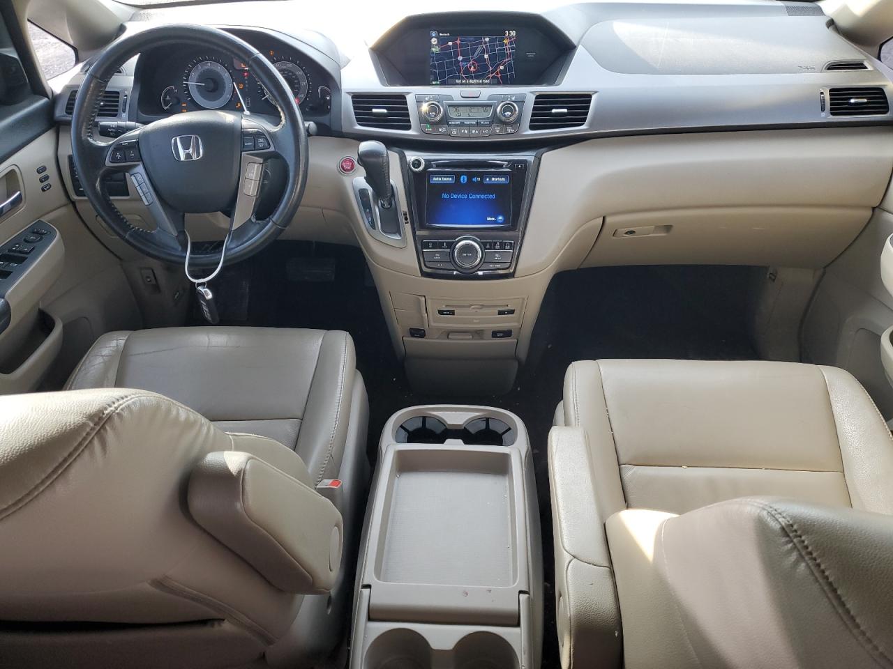 2014 Honda Odyssey VIN 5FNRL5H93EB008312 Copart auction photo, rear end damage thumbnail 8