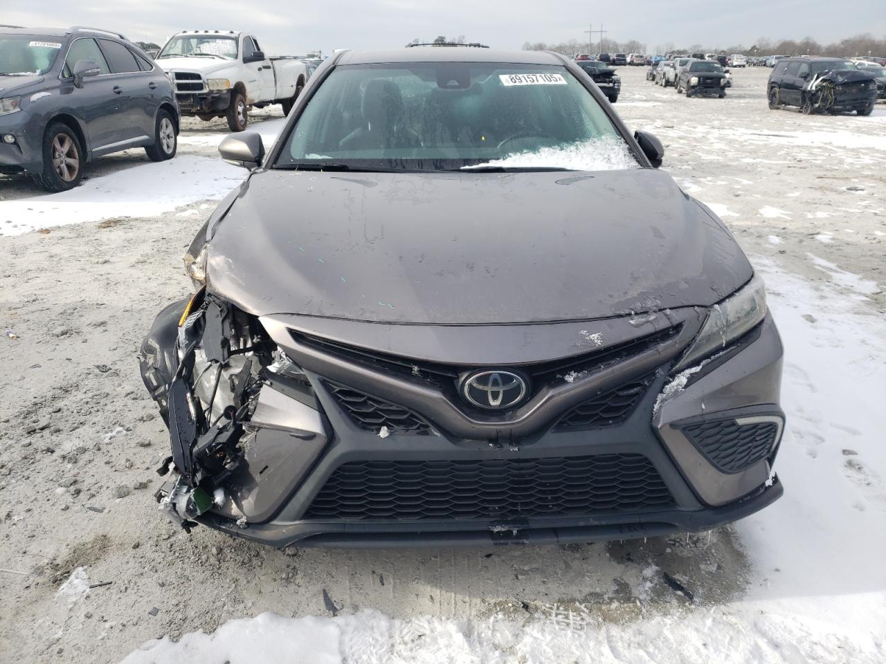 2022 Toyota Camry VIN 4T1G11AK6NU672027 Copart auction photo, all over damage thumbnail 5