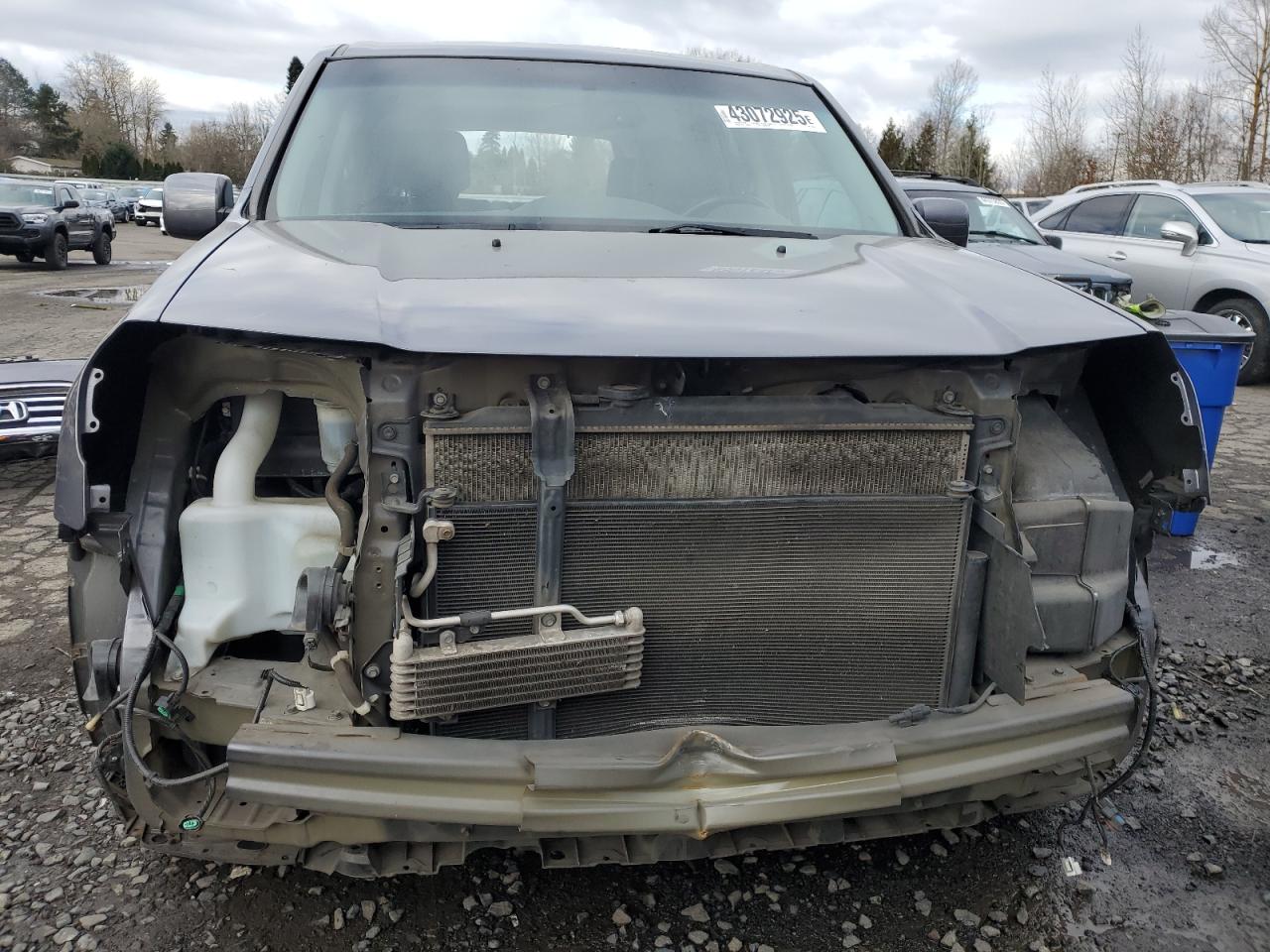 2015 Honda Pilot VIN 5FNYF4H56FB036973 Copart auction photo, rear end / front end damage thumbnail 5
