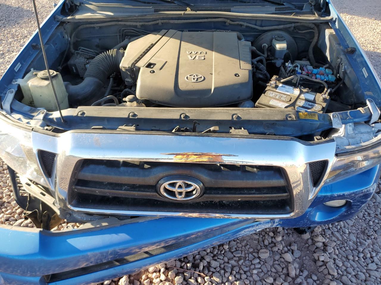 2008 Toyota Tacoma VIN 5TELU42N68Z581579 Copart auction photo, all over damage thumbnail 11