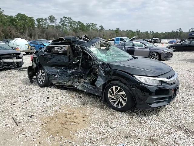 2017 Honda Civic VIN 19XFC2F77HE044243 Copart auction photo, side / top/roof damage thumbnail 13