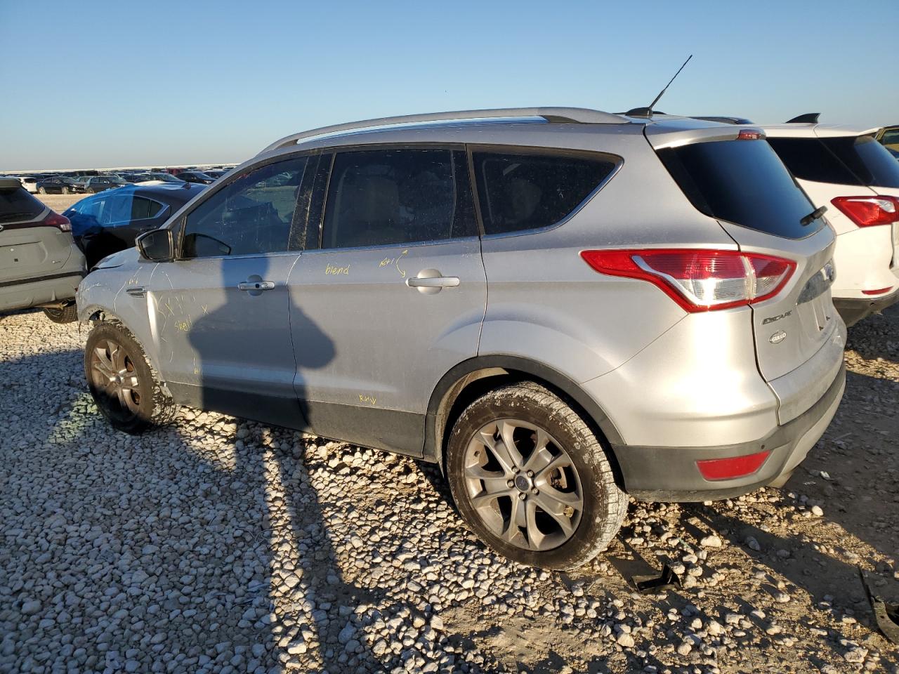 2014 Ford Escape VIN 1FMCU0JX7EUD79989 Copart auction photo, front end damage thumbnail 2