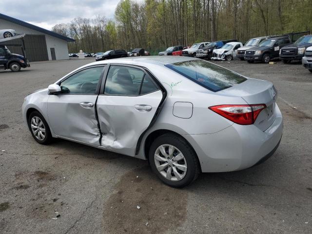 2016 Toyota Corolla VIN 2T1BURHE1GC483614 Copart auction photo, side / rear end damage thumbnail 2