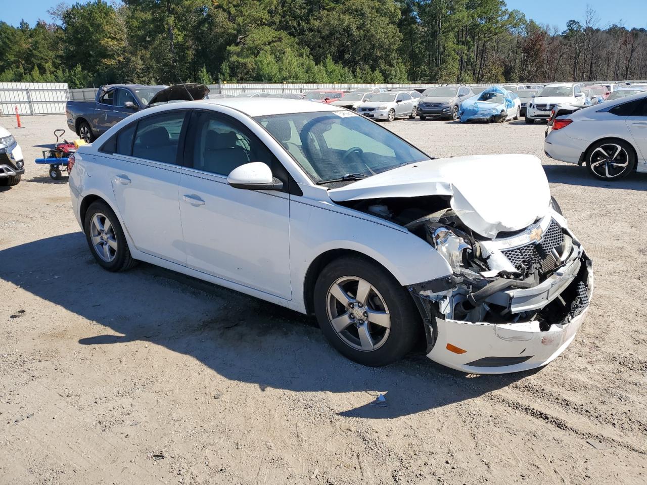 2014 Chevrolet Cruze VIN 1G1PC5SB1E7427891 Copart auction photo, front end damage thumbnail 4