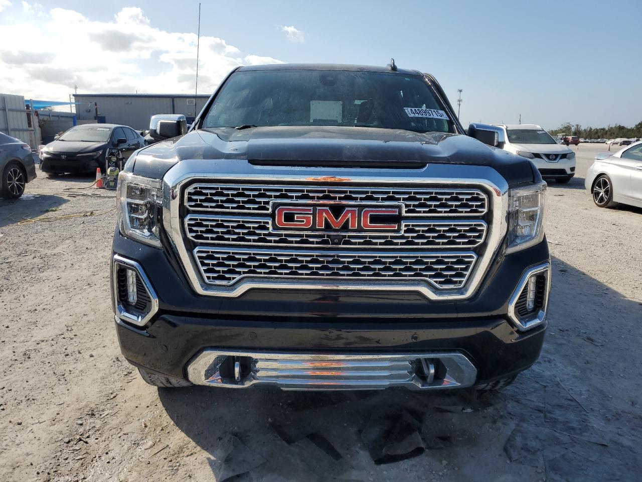 2021 GMC Sierra VIN 3GTU9FEL0MG318621 Copart auction photo, side damage thumbnail 5