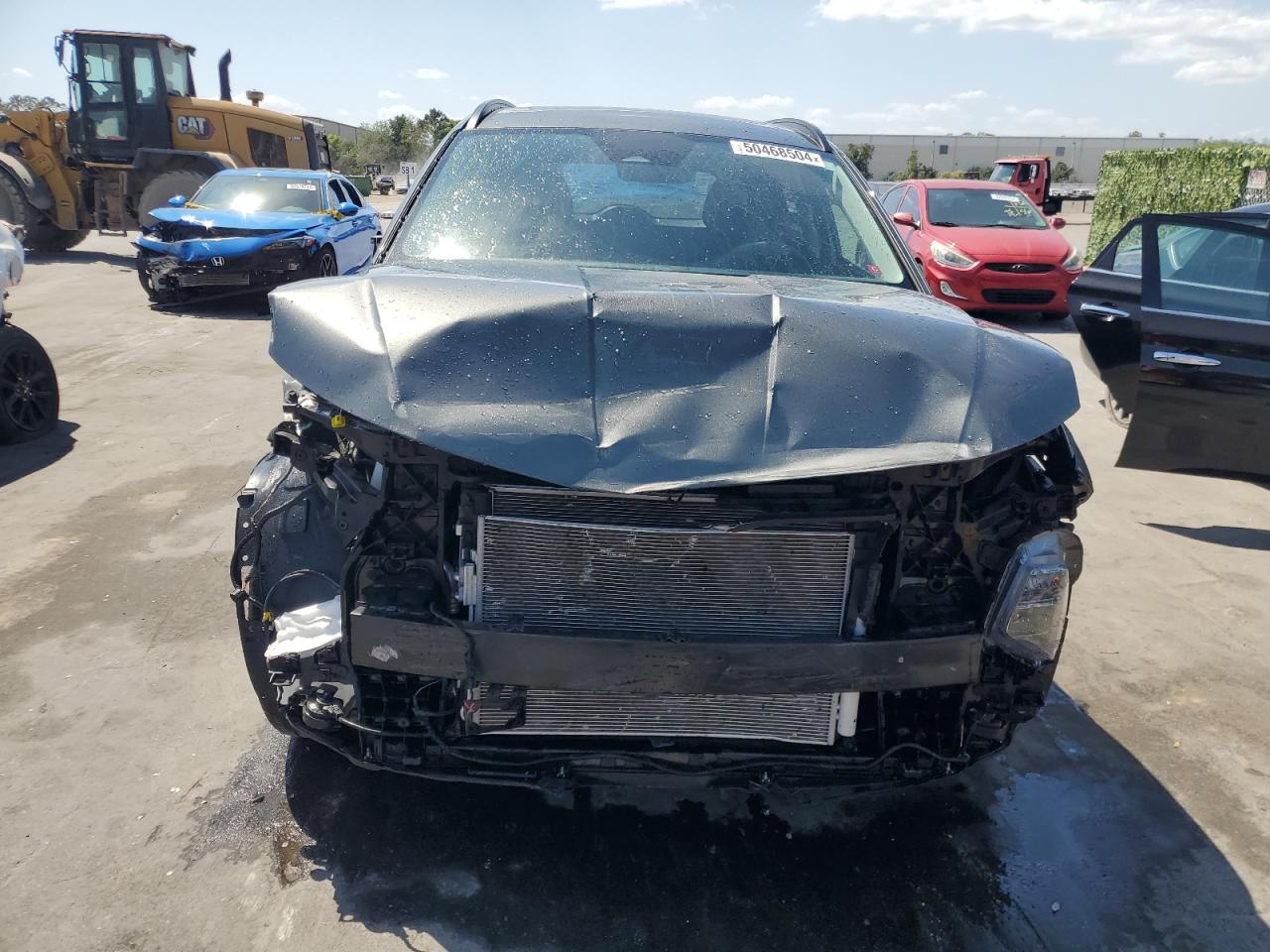 2022 Hyundai Tucson VIN 5NMJF3AE7NH071900 Copart auction photo, front end / partial repair damage thumbnail 5