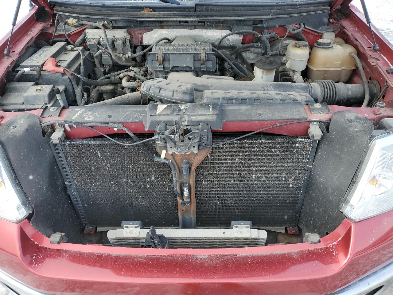 2007 Ford F-150 VIN 1FTPW14V47KC42667 Copart auction photo, side / front end damage thumbnail 13
