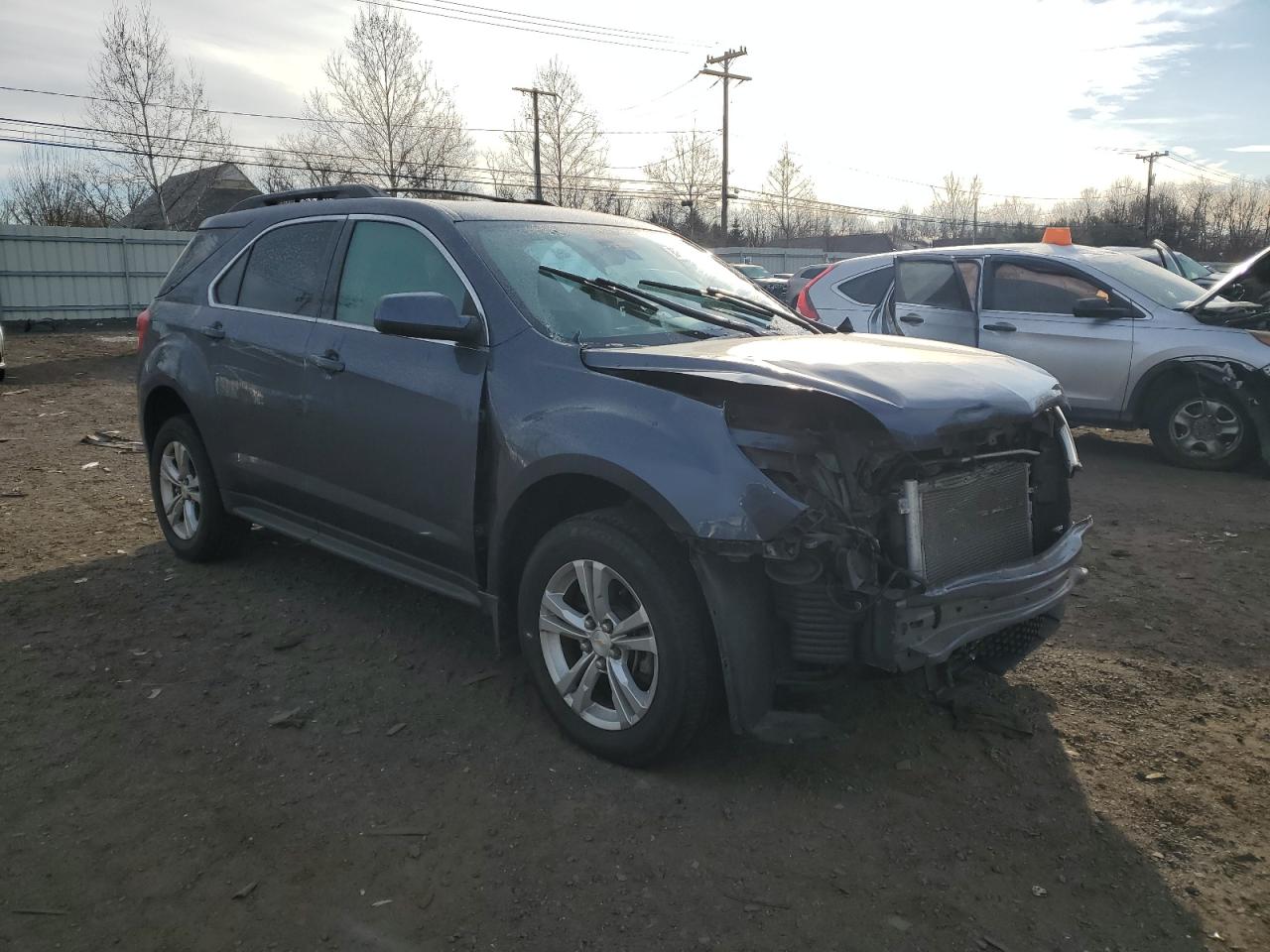 2014 Chevrolet Equinox VIN 2GNFLFEKXE6248194 Copart auction photo, front end damage thumbnail 4
