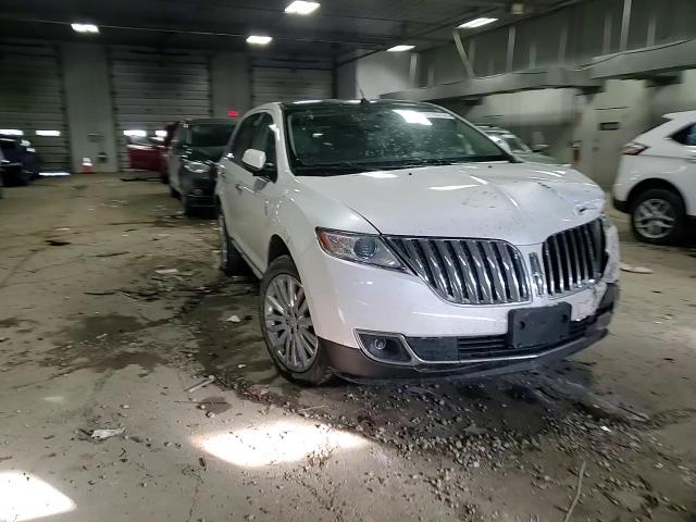 2014 Lincoln MKX VIN 2LMDJ8JK3EBL09206 Copart auction photo, front end / side damage thumbnail 11