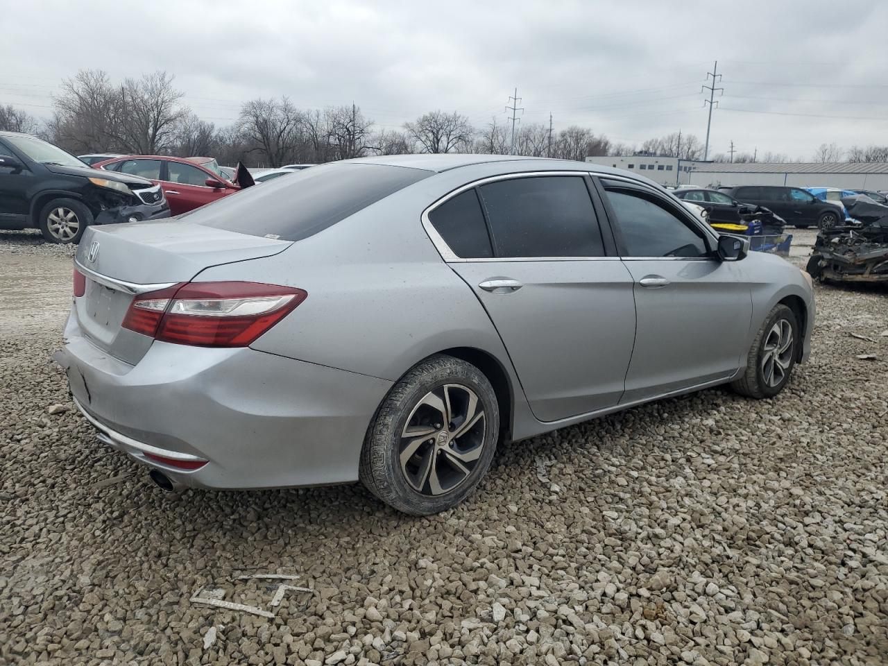 2016 Honda Accord VIN 1HGCR2F35GA121337 Copart auction photo, rear end damage thumbnail 3