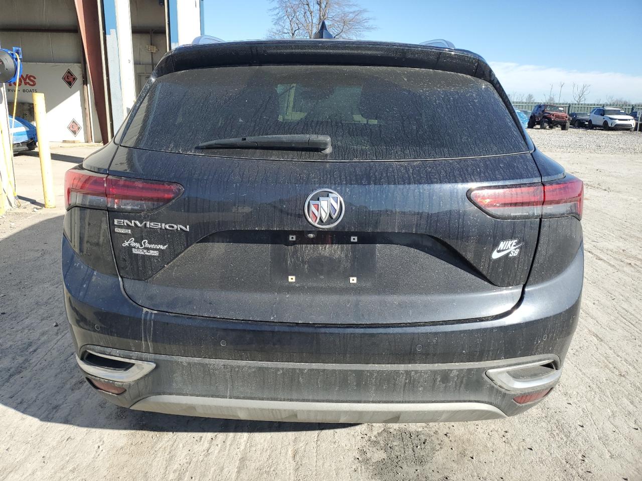 2021 Buick Envision VIN LRBFZMR46MD163553 Copart auction photo, front end damage thumbnail 6