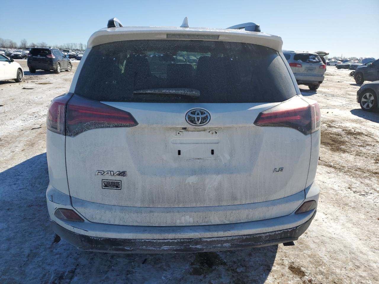 2017 Toyota RAV 4 VIN JTMZFREVXHJ721995 Copart auction photo, front end damage thumbnail 6