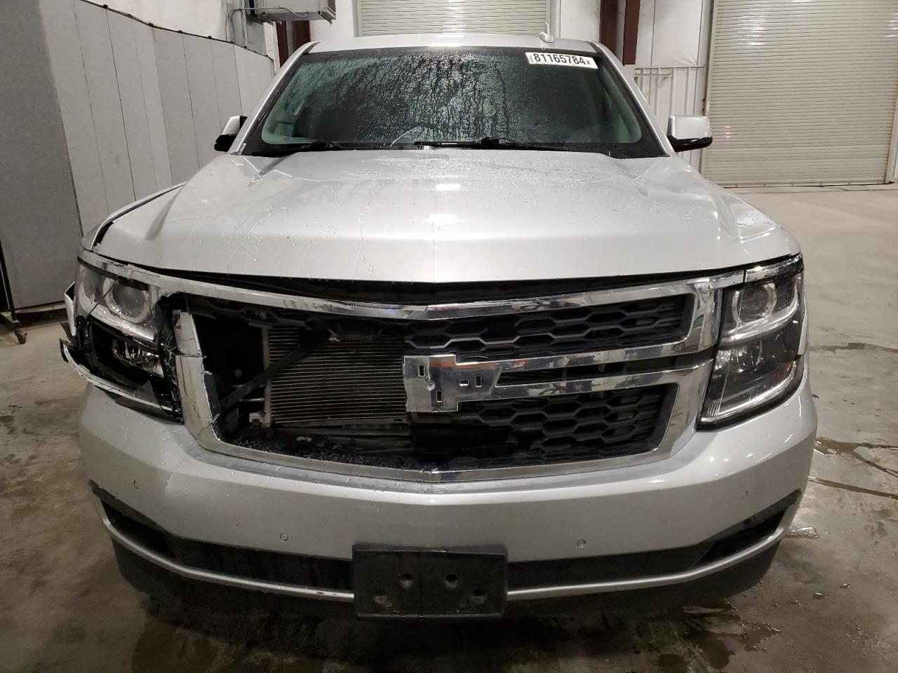 2018 Chevrolet Tahoe VIN 1GNSKBKC1JR249143 Copart auction photo, front end damage thumbnail 5