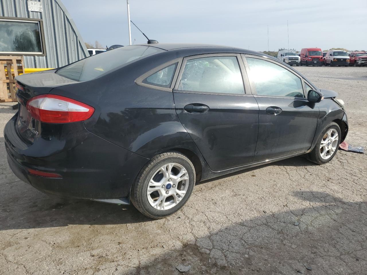 2015 Ford Fiesta VIN 3FADP4BJ3FM214115 Copart auction photo, all over / hail damage thumbnail 3