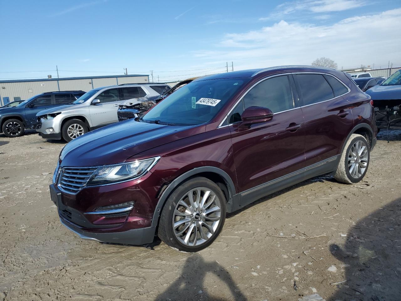 2017 Lincoln MKC VIN 5LMCJ3C98HUL03837