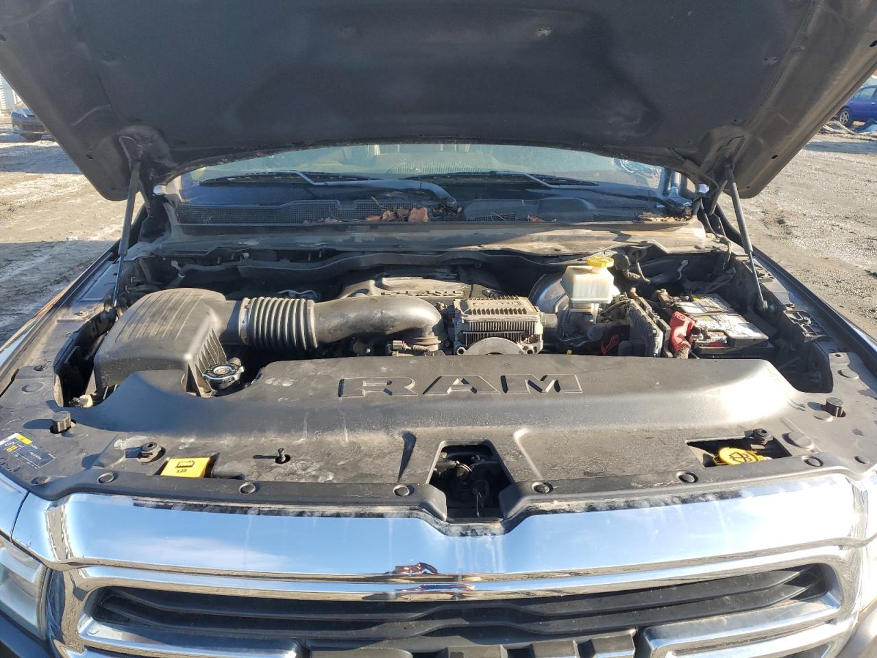 2019 RAM 1500 VIN 1C6SRFBT4KN656871 Copart auction photo, mechanical damage thumbnail 11