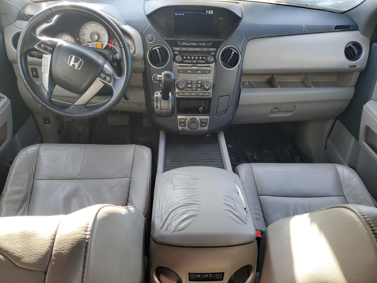 2012 Honda Pilot VIN 5FNYF4H61CB066712 Copart auction photo, all over damage thumbnail 8