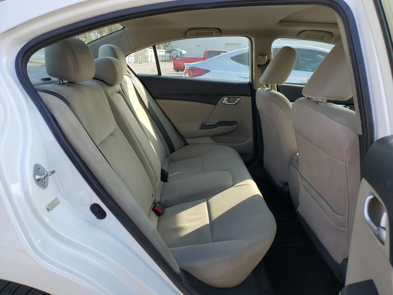 2013 Honda Civic VIN 19XFB2F80DE207918 Copart auction photo, side / rear end damage thumbnail 10