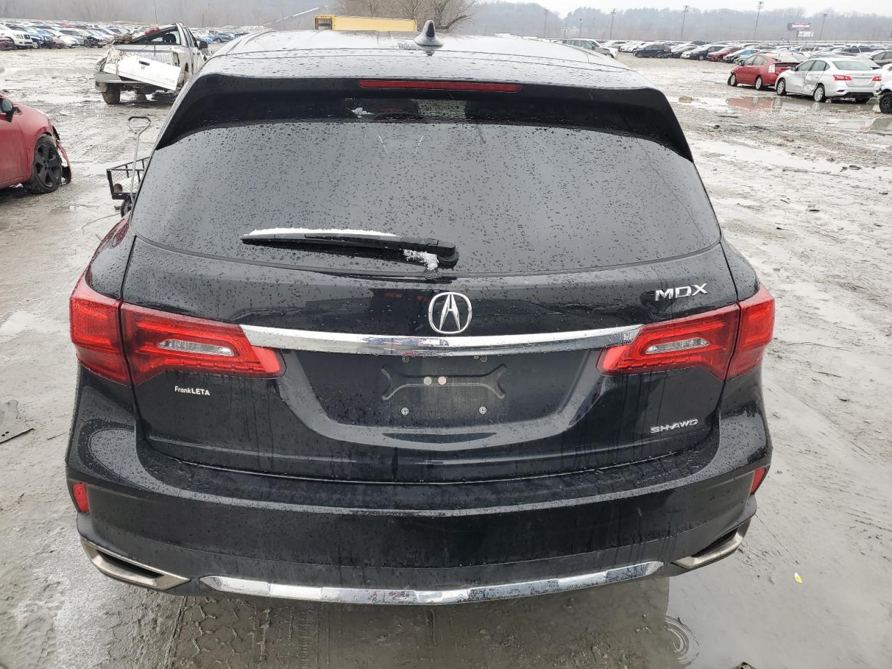 2017 Acura MDX VIN 5FRYD4H39HB012186 Copart auction photo, front end damage thumbnail 6