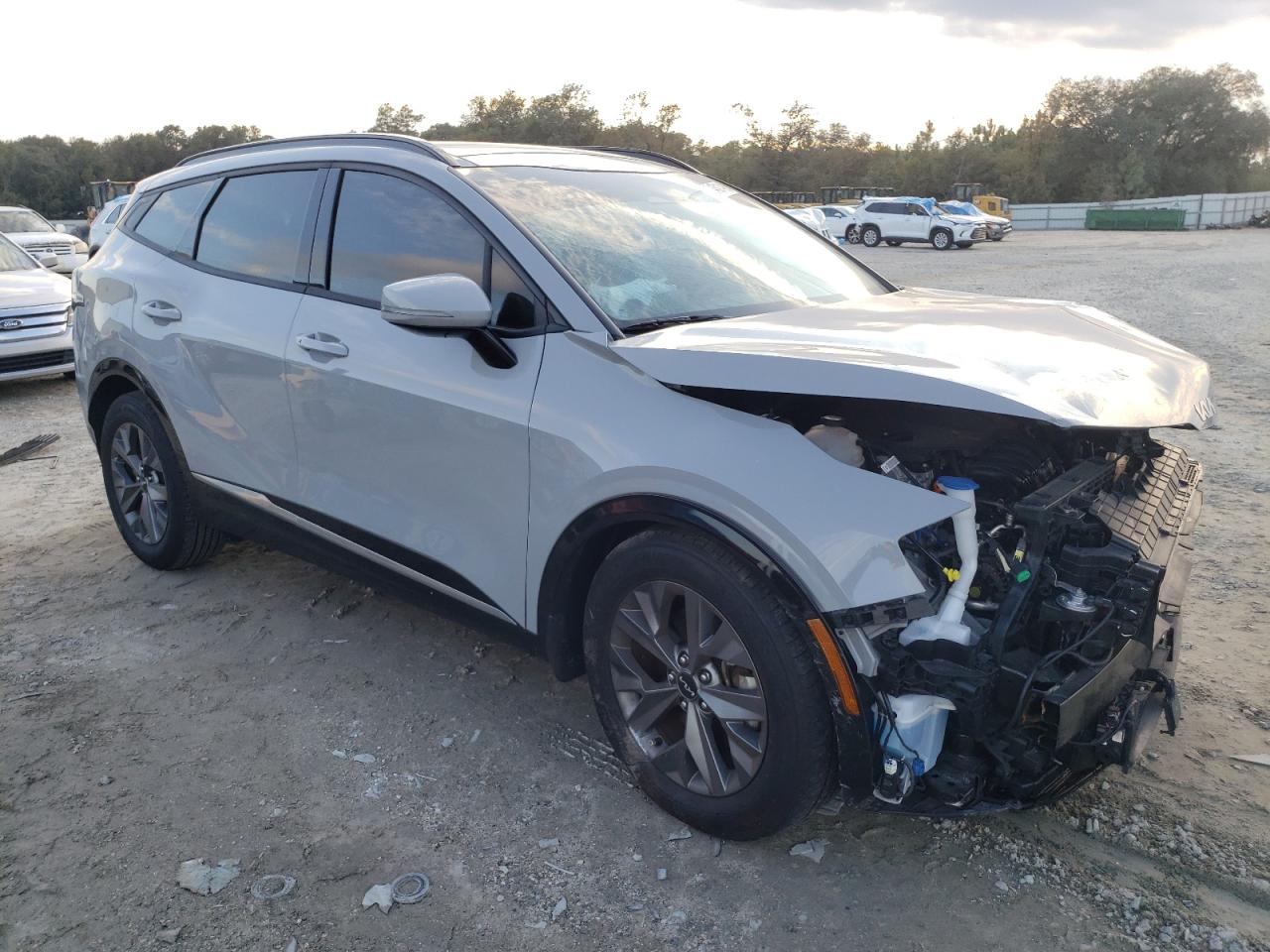 2023 KIA Sportage VIN 5XYK43AF7PG105642 Copart auction photo, front end / rear end damage thumbnail 4