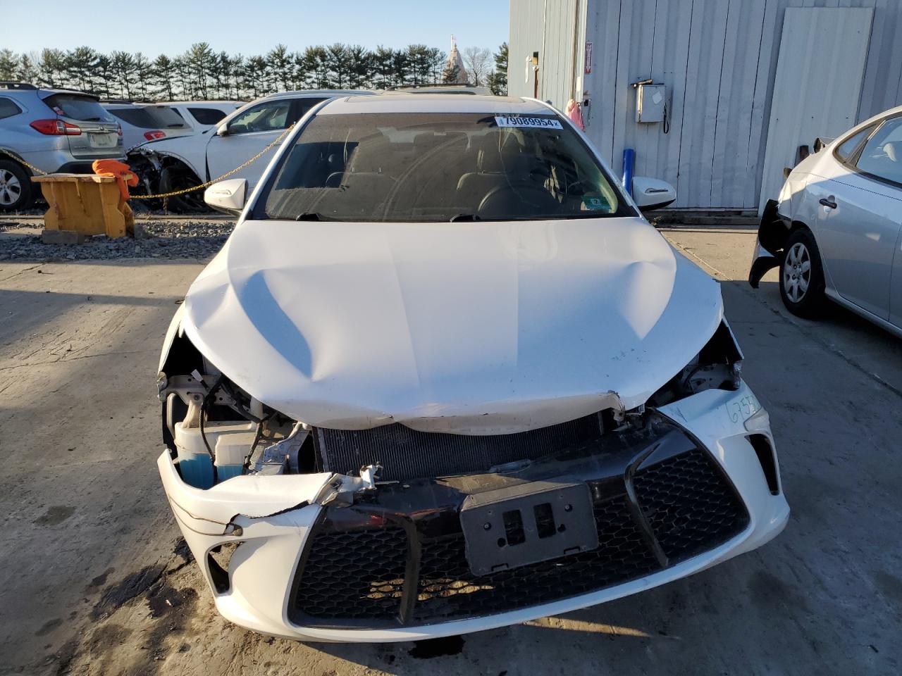 2016 Toyota Camry VIN 4T1BF1FK6GU144687 Copart auction photo, front end damage thumbnail 5