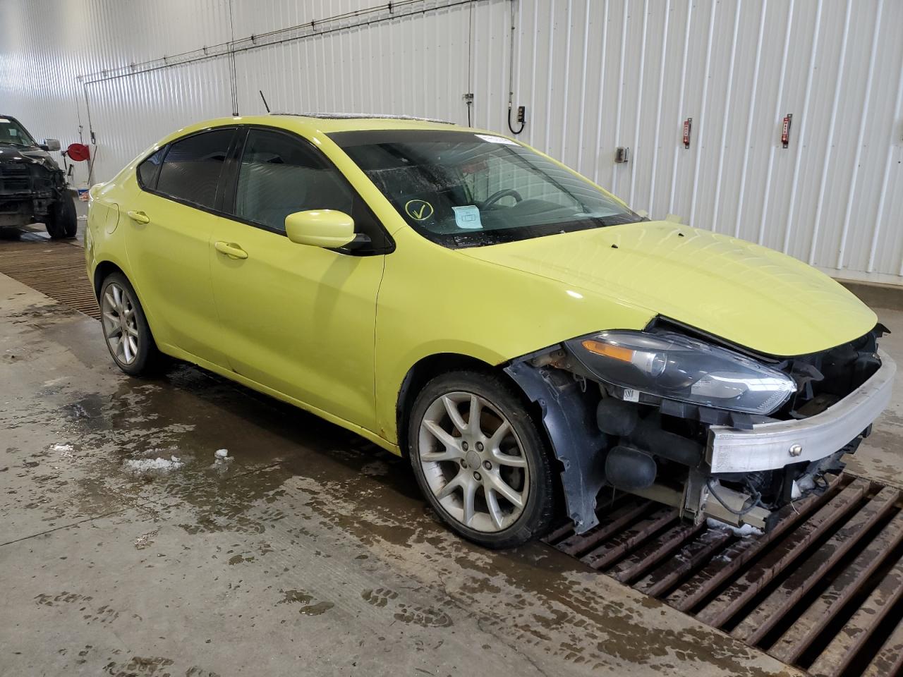 2013 Dodge Dart VIN 1C3CDFBH3DD156608 Copart auction photo, side / front end damage thumbnail 4