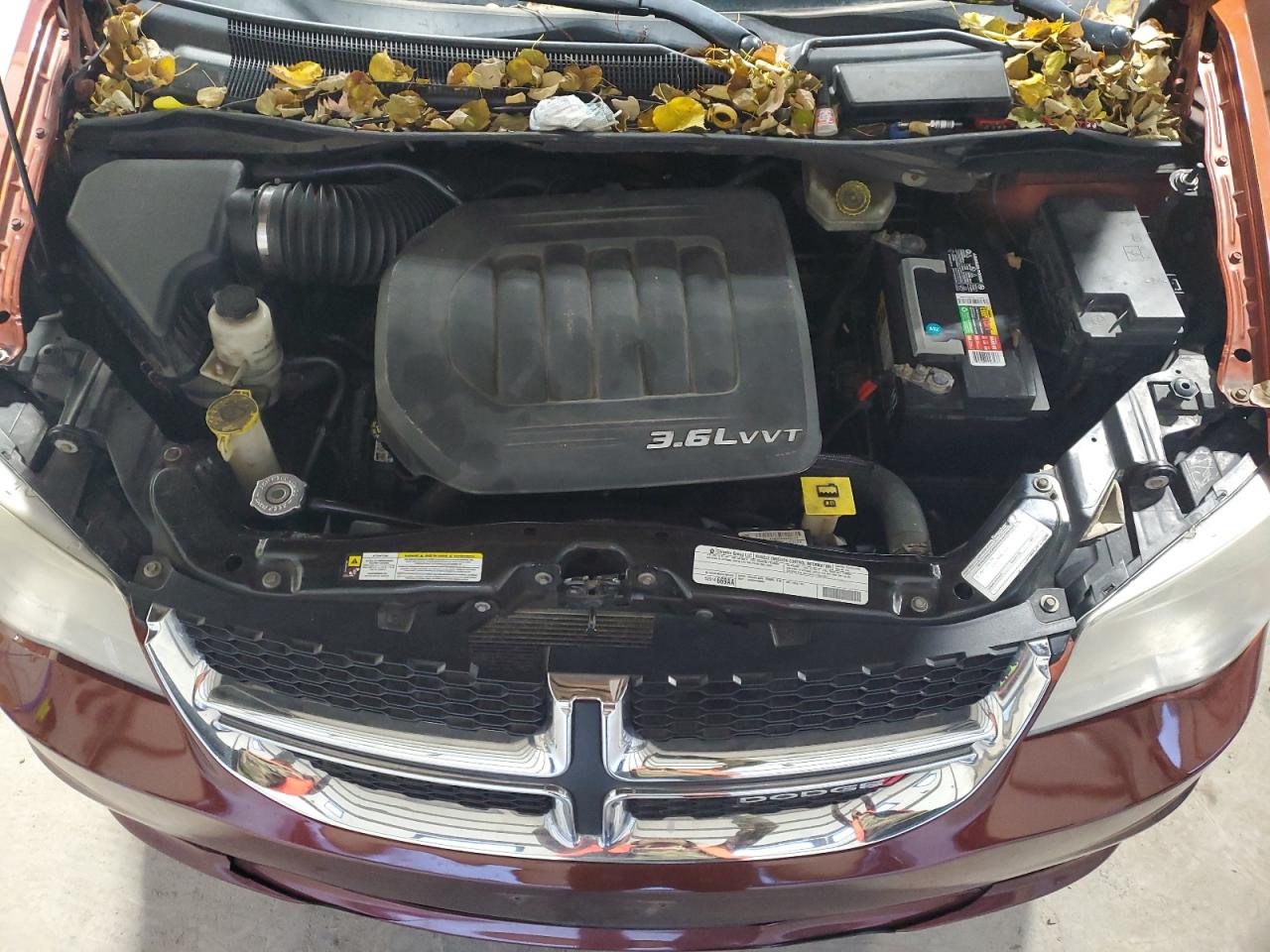 2012 Dodge Caravan VIN 2C4RDGCG4CR265284 Copart auction photo, mechanical / rear end damage thumbnail 12