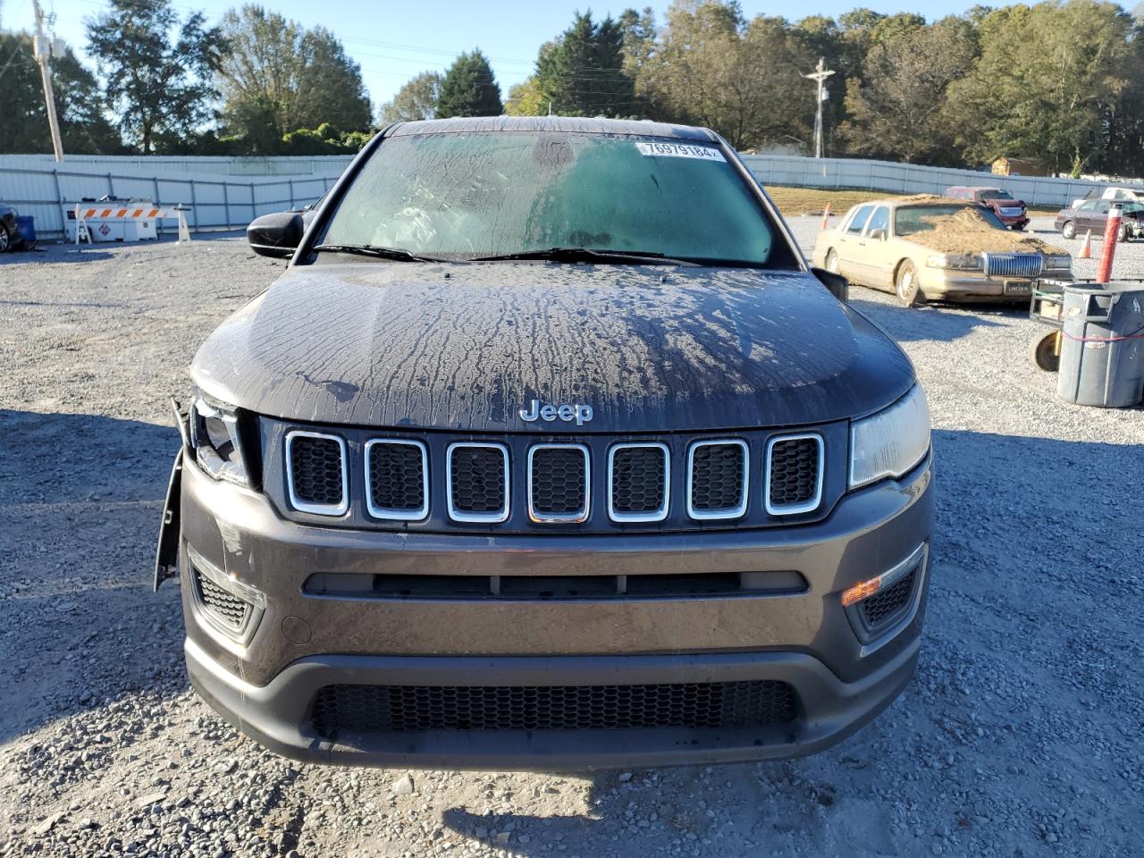 2021 Jeep Compass VIN 3C4NJDAB1MT500316 Copart auction photo, rollover damage thumbnail 5