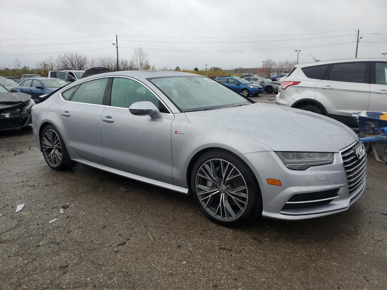 2016 Audi A7 VIN WAU2GAFC9GN036937 Copart auction photo, rear end / minor dent/scratches damage thumbnail 4