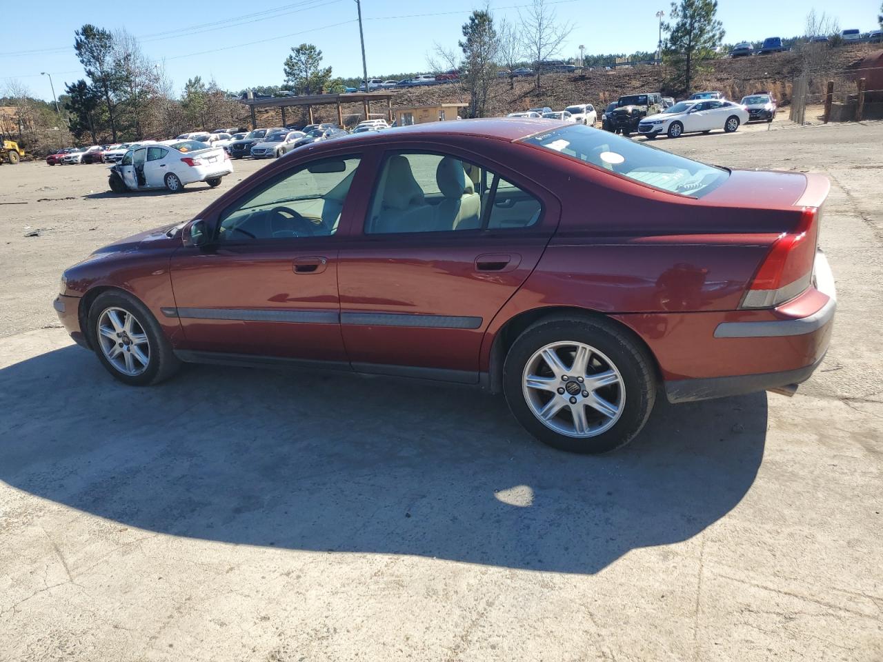 2002 Volvo S60 VIN YV1RS61R322155564 Copart auction photo, rear end damage thumbnail 2
