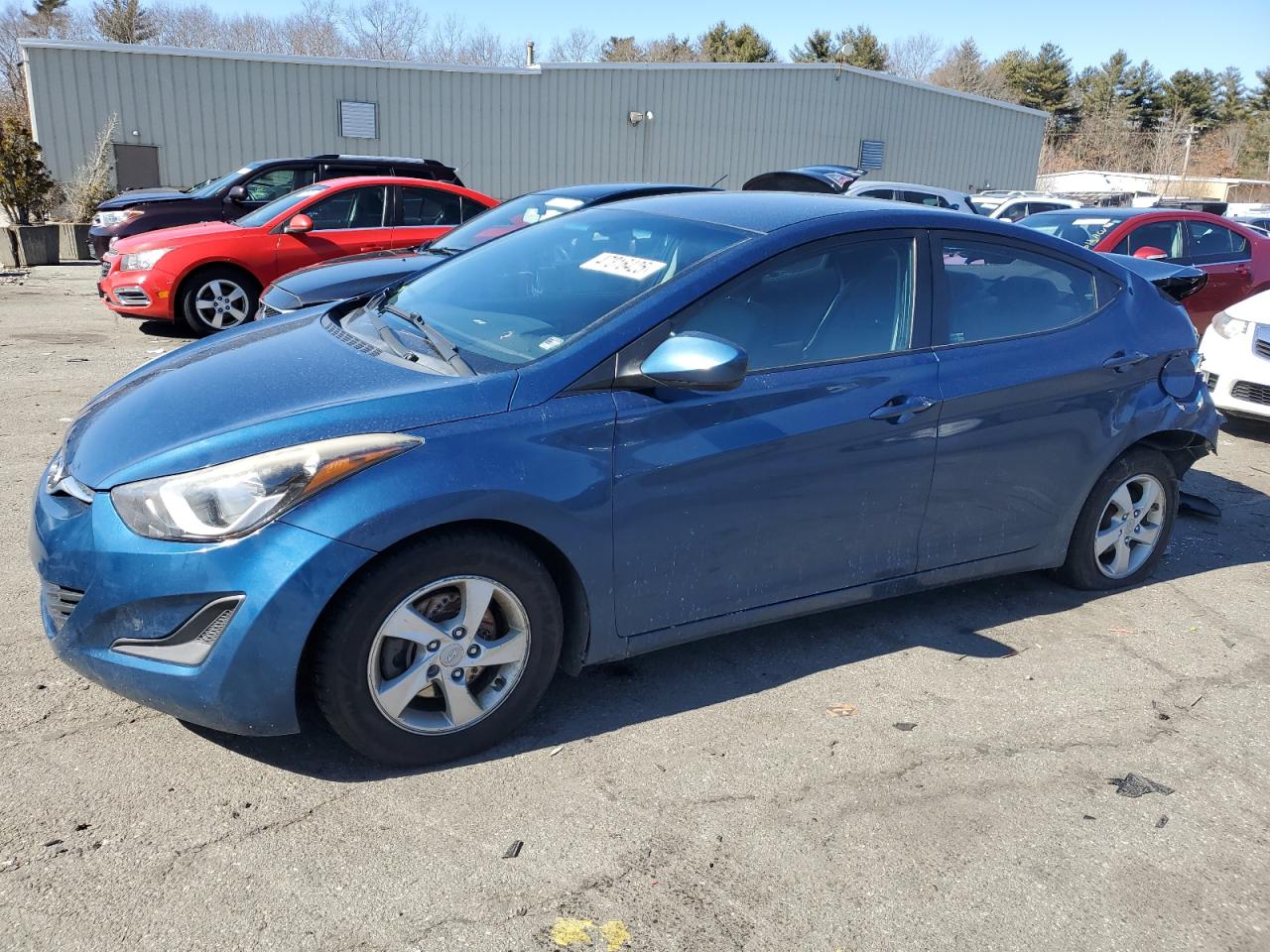 2014 Hyundai Elantra VIN KMHDH4AE5EU182074