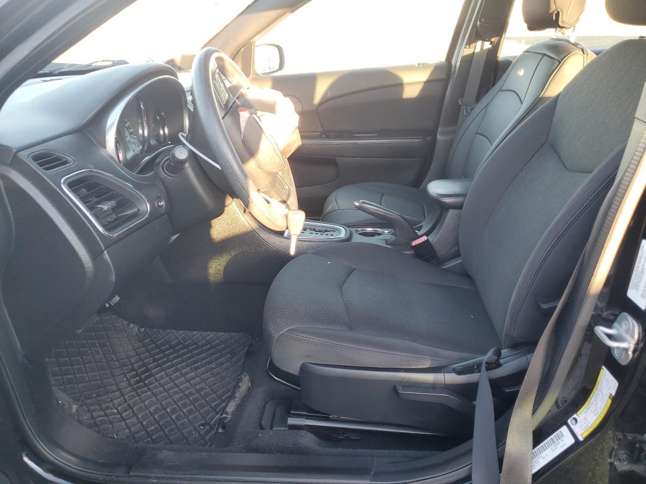 2012 Chrysler 200 VIN 1C3CCBAB3CN273705 Copart auction photo, front end damage thumbnail 7
