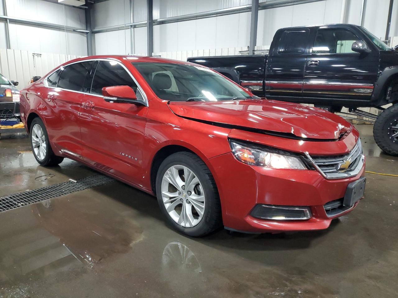 2014 Chevrolet Impala VIN 2G1125S36E9161039 Copart auction photo, front end damage thumbnail 4