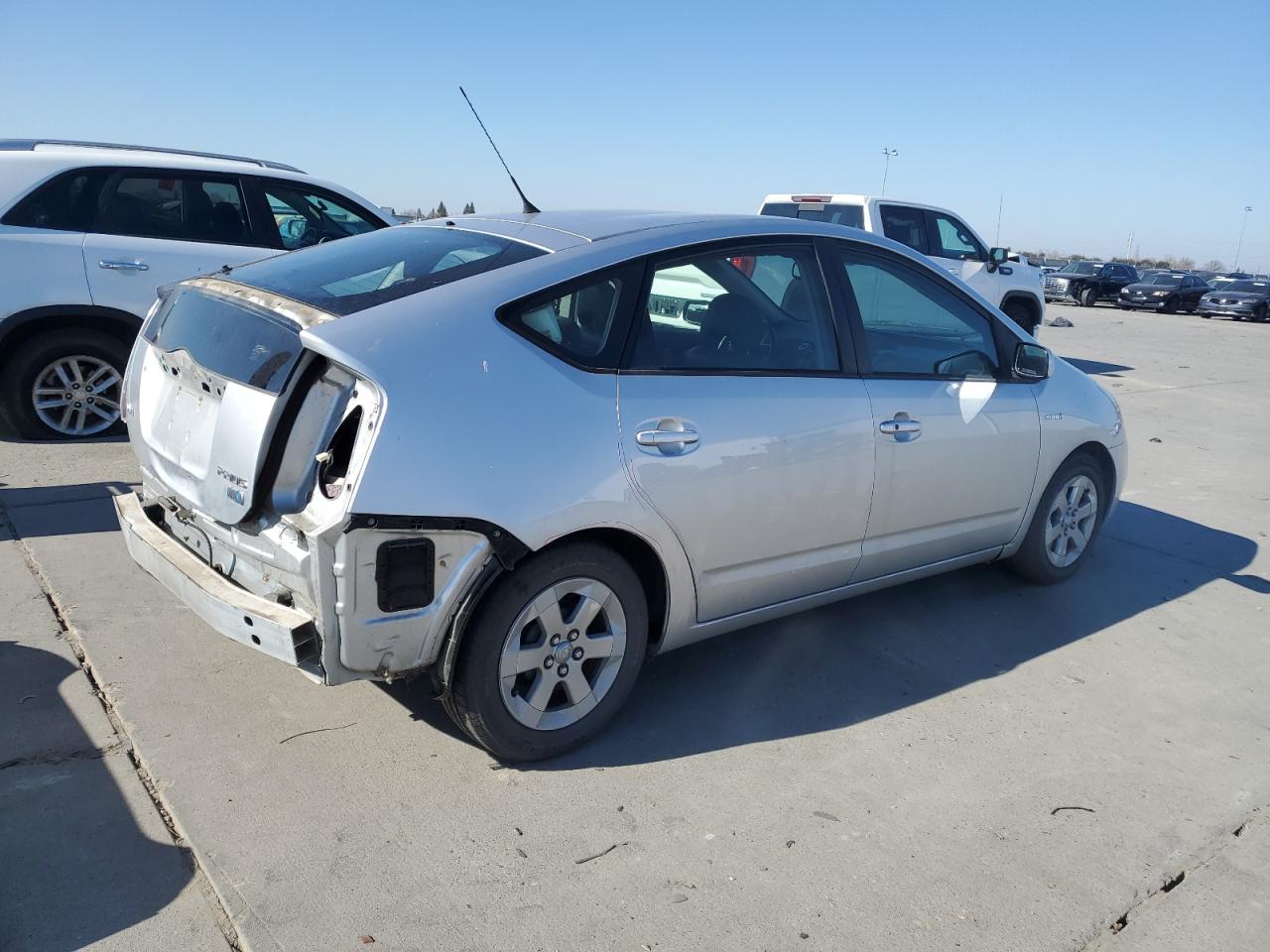 2009 Toyota Prius VIN JTDKB20U797852657 Copart auction photo, rear end damage thumbnail 3