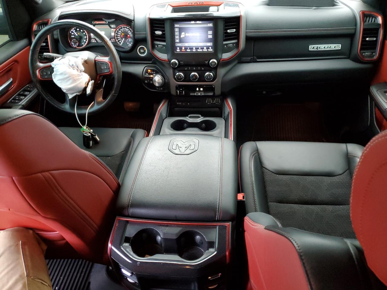2019 RAM 1500 VIN 1C6SRFET7KN796330 Copart auction photo, front end damage thumbnail 8