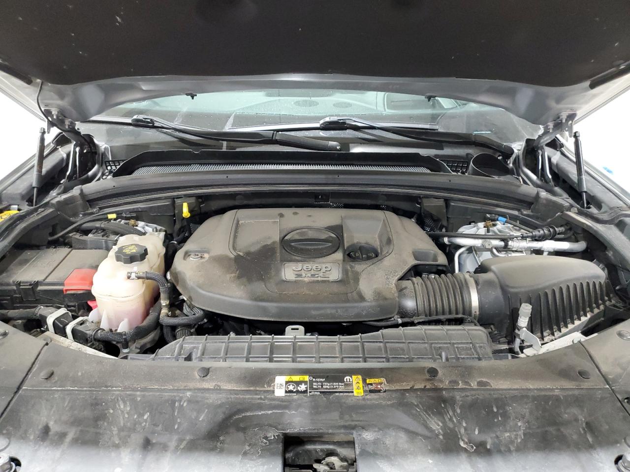 2021 Jeep Grand Cherokee VIN 1C4RJKEG9M8129609 Copart auction photo, side damage thumbnail 12