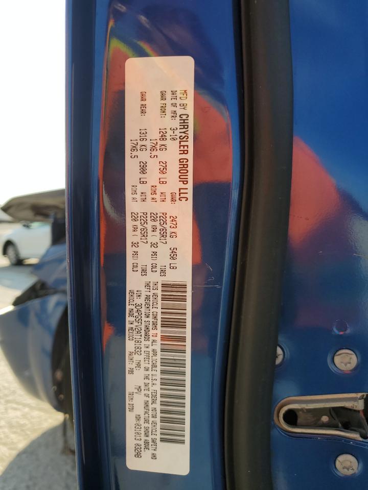 2010 Dodge Journey VIN 3D4PG5FV2AT181832 Copart auction photo, all over damage thumbnail 15