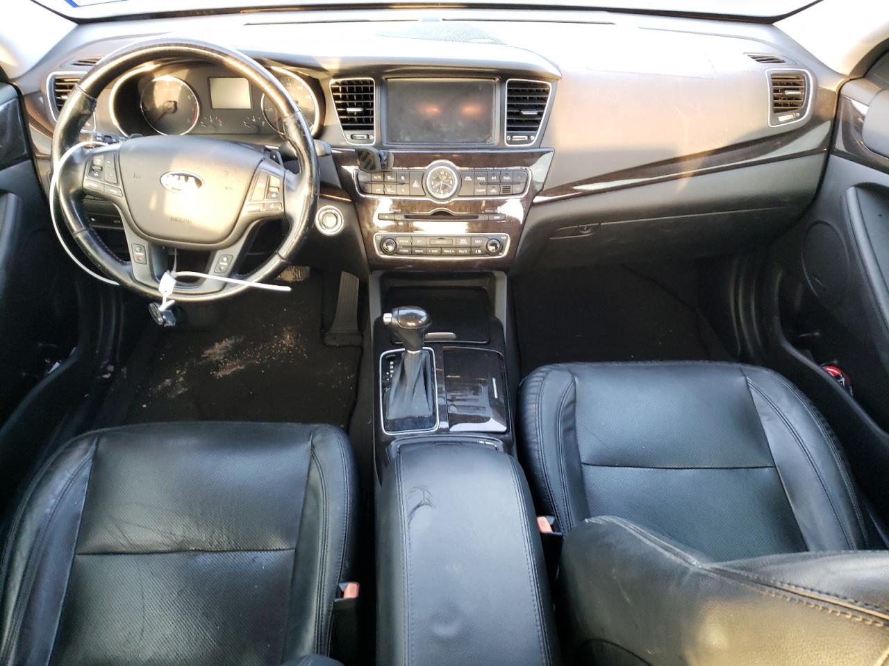 2015 KIA Cadenza VIN KNALN4D70F5195233 Copart auction photo, mechanical / hail damage thumbnail 8