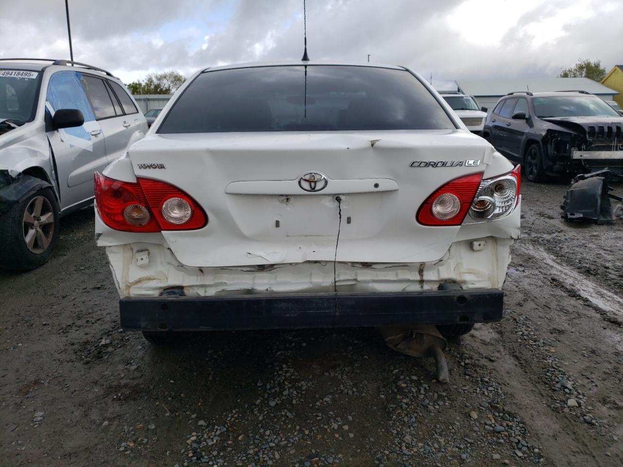 2007 Toyota Corolla VIN 1NXBR30E47Z846240 Copart auction photo, all over damage thumbnail 6