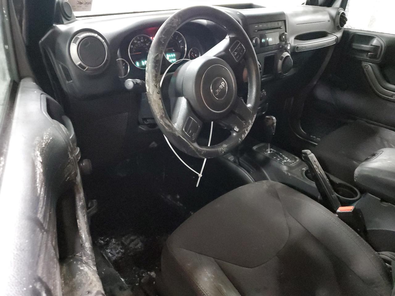 2014 Jeep Wrangler VIN 1C4AJWAG2EL244612 Copart auction photo, front end damage thumbnail 8
