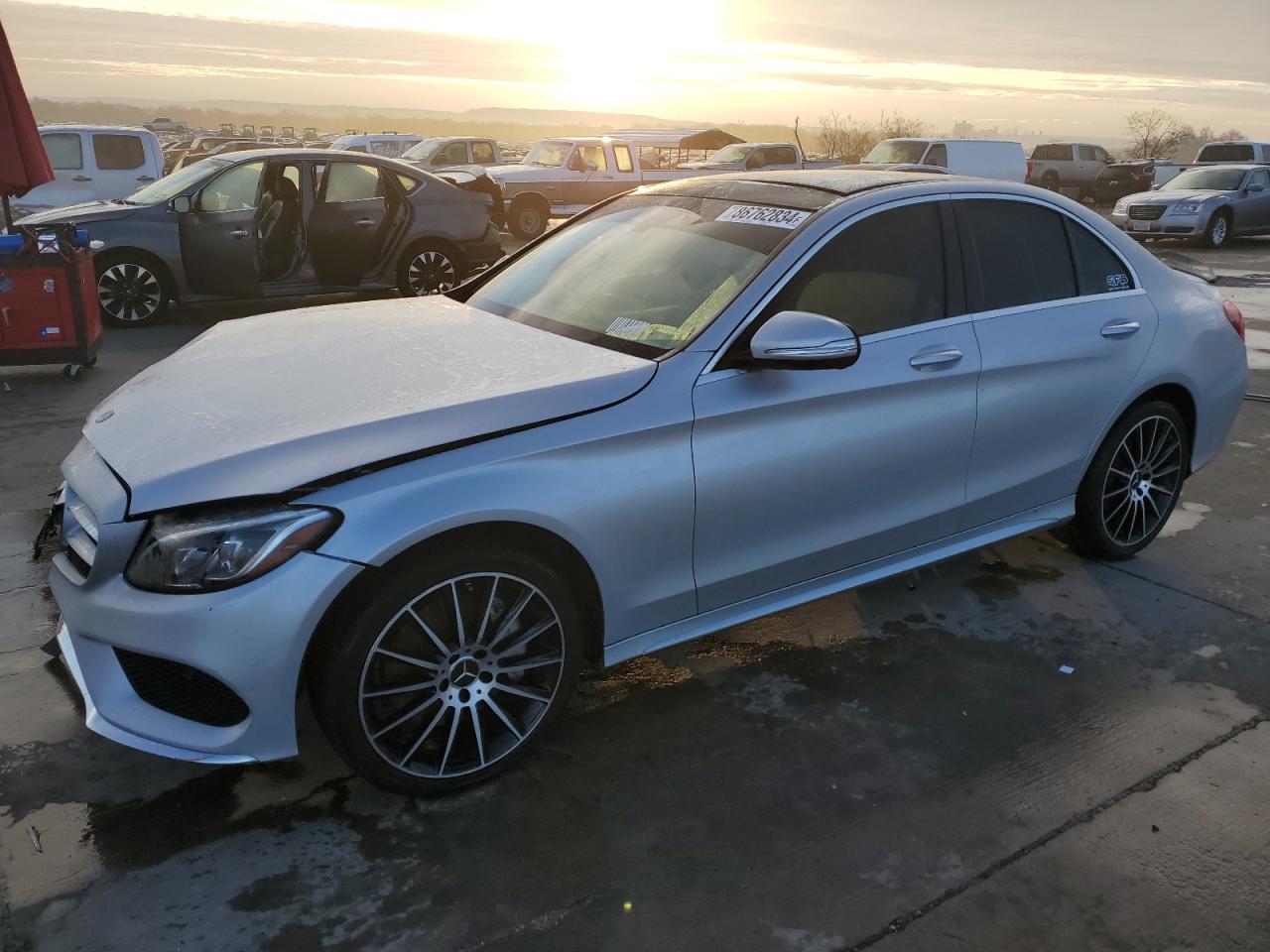 2015 Mercedes-Benz C-klasse VIN 55SWF4KB6FU008319