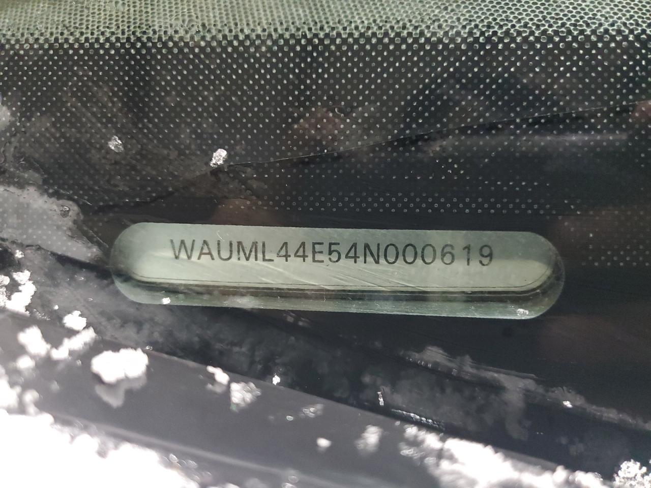 2004 Audi A8 VIN WAUML44E54N000619 Copart auction photo, side damage thumbnail 12