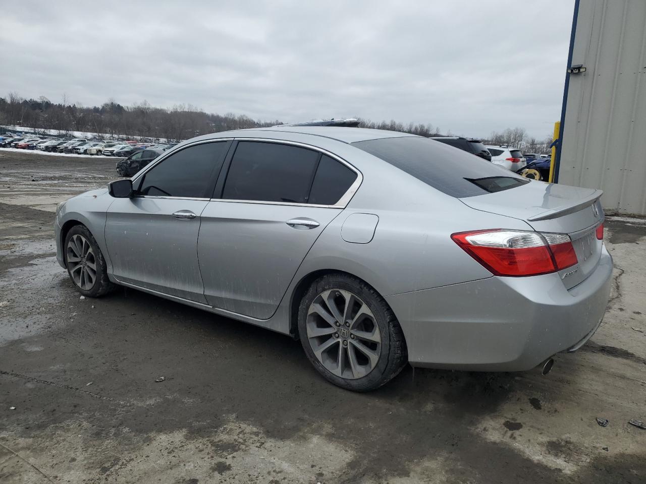 2013 Honda Accord VIN 1HGCR2F58DA237774 Copart auction photo, side / front end damage thumbnail 2