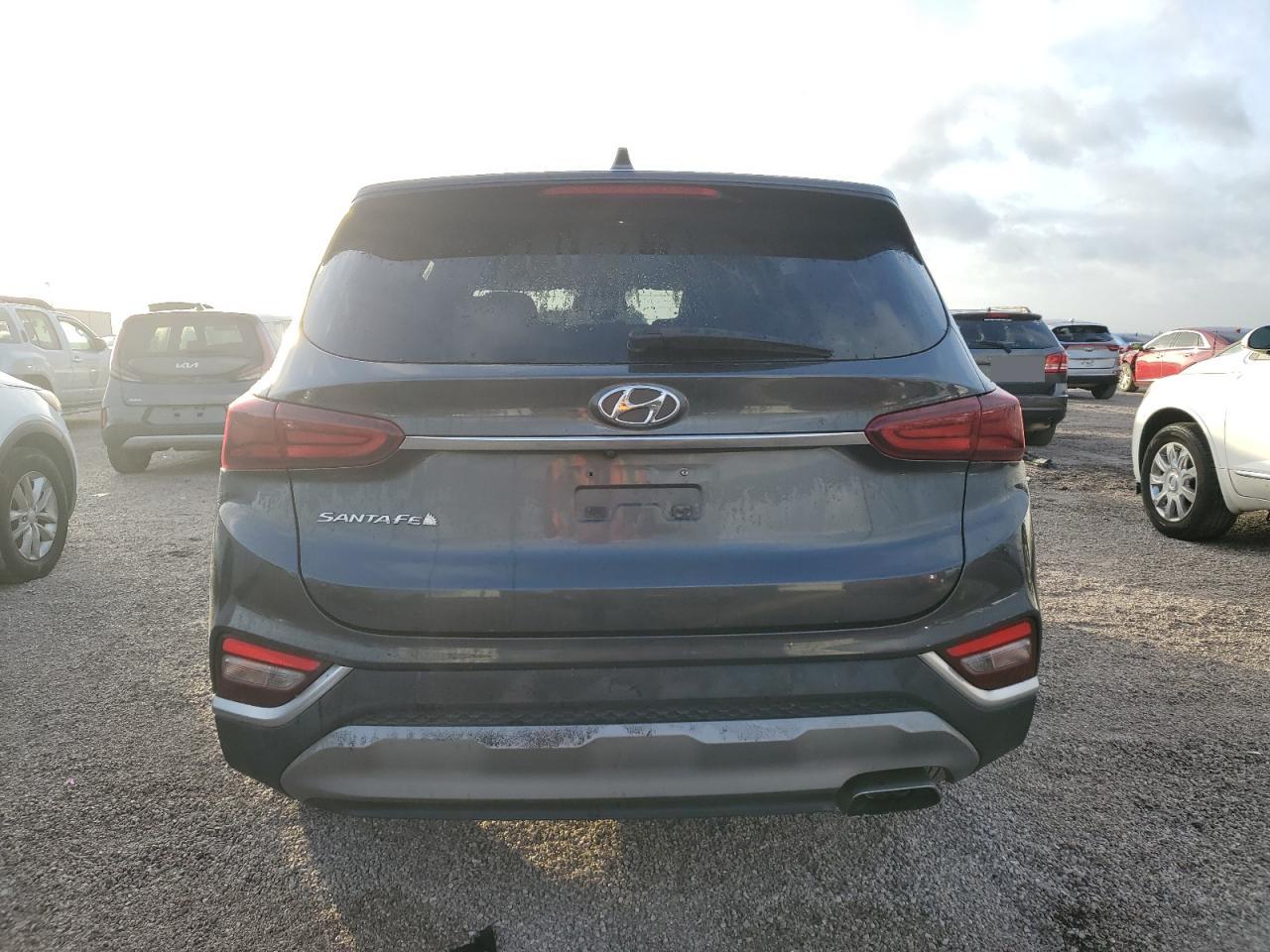2020 Hyundai Santa Fe VIN 5NMS33AD4LH242426 Copart auction photo, front end damage thumbnail 6