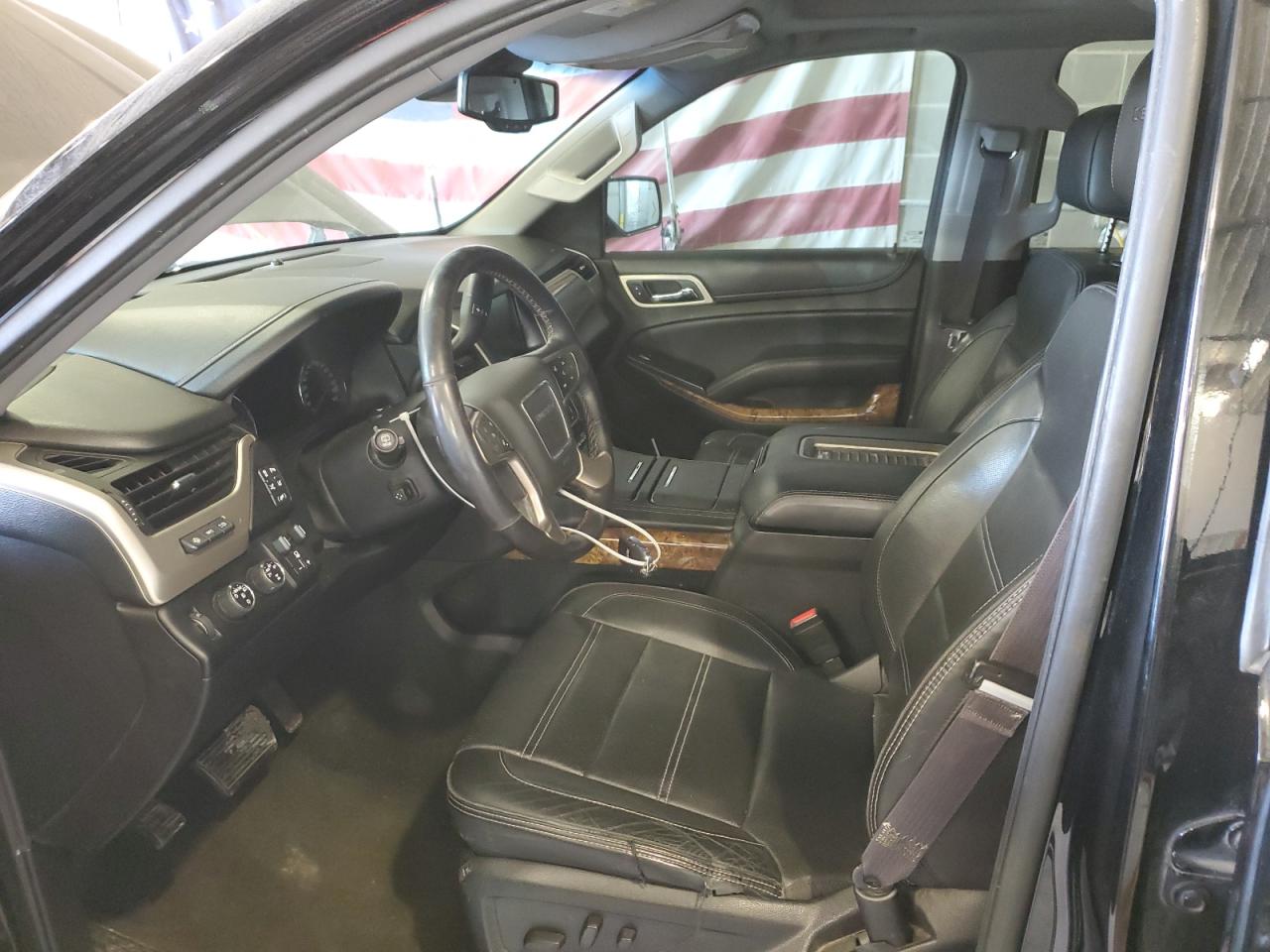 2015 GMC Yukon VIN 1GKS2CKJXFR727777 Copart auction photo, front end / side damage thumbnail 7