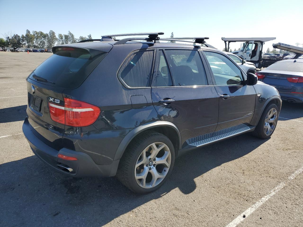 2009 BMW X5 VIN 5UXFE83529L170940 Copart auction photo, mechanical damage thumbnail 3