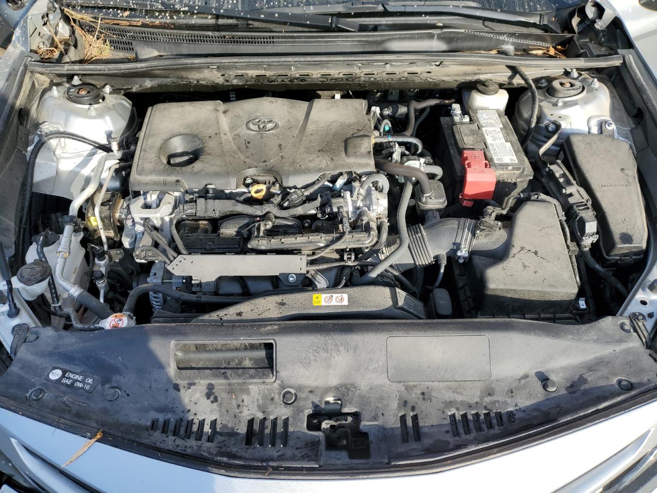 2021 Toyota Camry VIN 4T1G11AK8MU470823 Copart auction photo, front end / rear end damage thumbnail 12