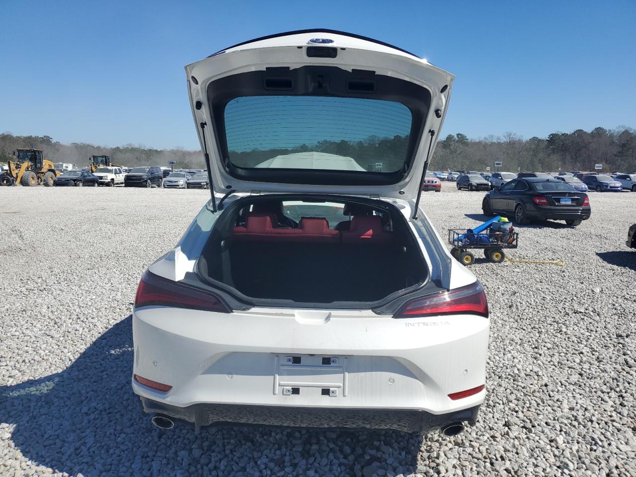 2023 Acura Integra VIN 19UDE4H66PA023842 Copart auction photo, front end / minor dent/scratches damage thumbnail 6