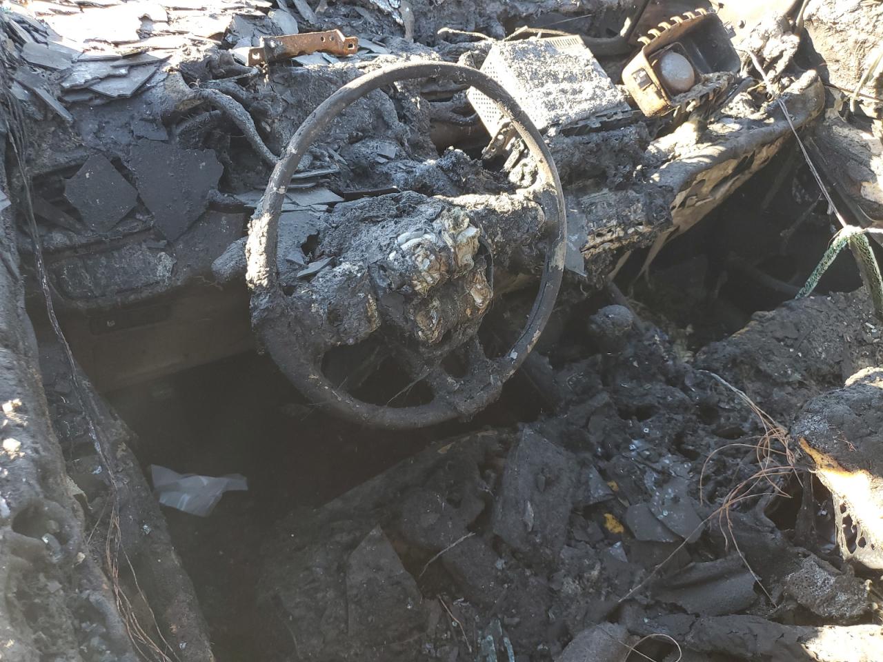 2017 KIA Sorento VIN 5XYPG4A38HG333451 Copart auction photo, burn - interior / burn damage thumbnail 8